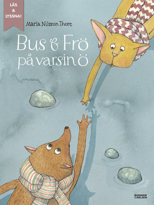Titeldetaljer för Bus och Frö på varsin ö (e-bok + ljud) av Maria Nilsson Thore - Tillgänglig